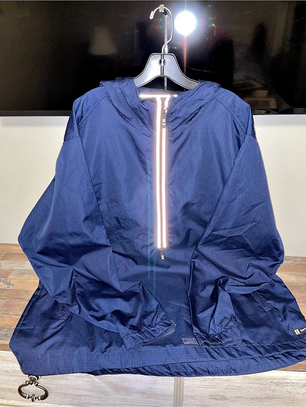 Nike Men's Blue Windbreaker Size Extra Large Like New